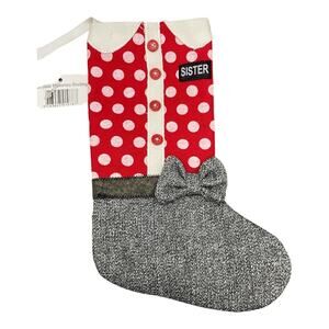 Mini Sister Missionary Stocking Christmas LDS Polka Dot Gift NEW Mormon